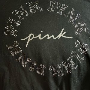 VS PINK LONG SLEEVE BLING TEE-XXL-NWOT